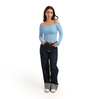 Off Shoulder Long Sleeve