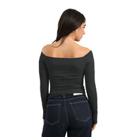 Off Shoulder Long Sleeve