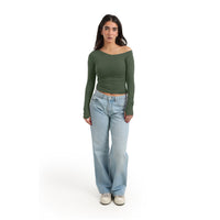 Asymmetric Long Sleeve