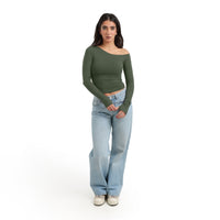 Asymmetric Long Sleeve