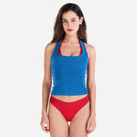 Terry Towel, Halter Top