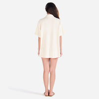 Terry Towel, Buttoned Shirt