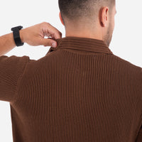 Textured RibKNIT Polo