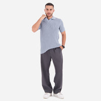 Textured RibKNIT Polo