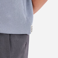 Textured RibKNIT Polo