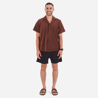 Terry Towel, Buttoned Shirt