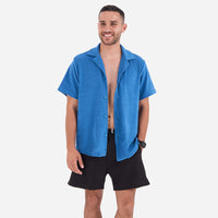 Terry Towel, Buttoned Shirt