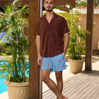 Terry Towel, Buttoned Shirt