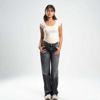 Quarter Sleeve, Backless & Scooped