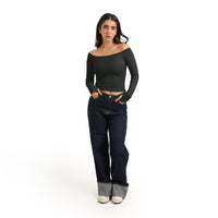 Off Shoulder Long Sleeve