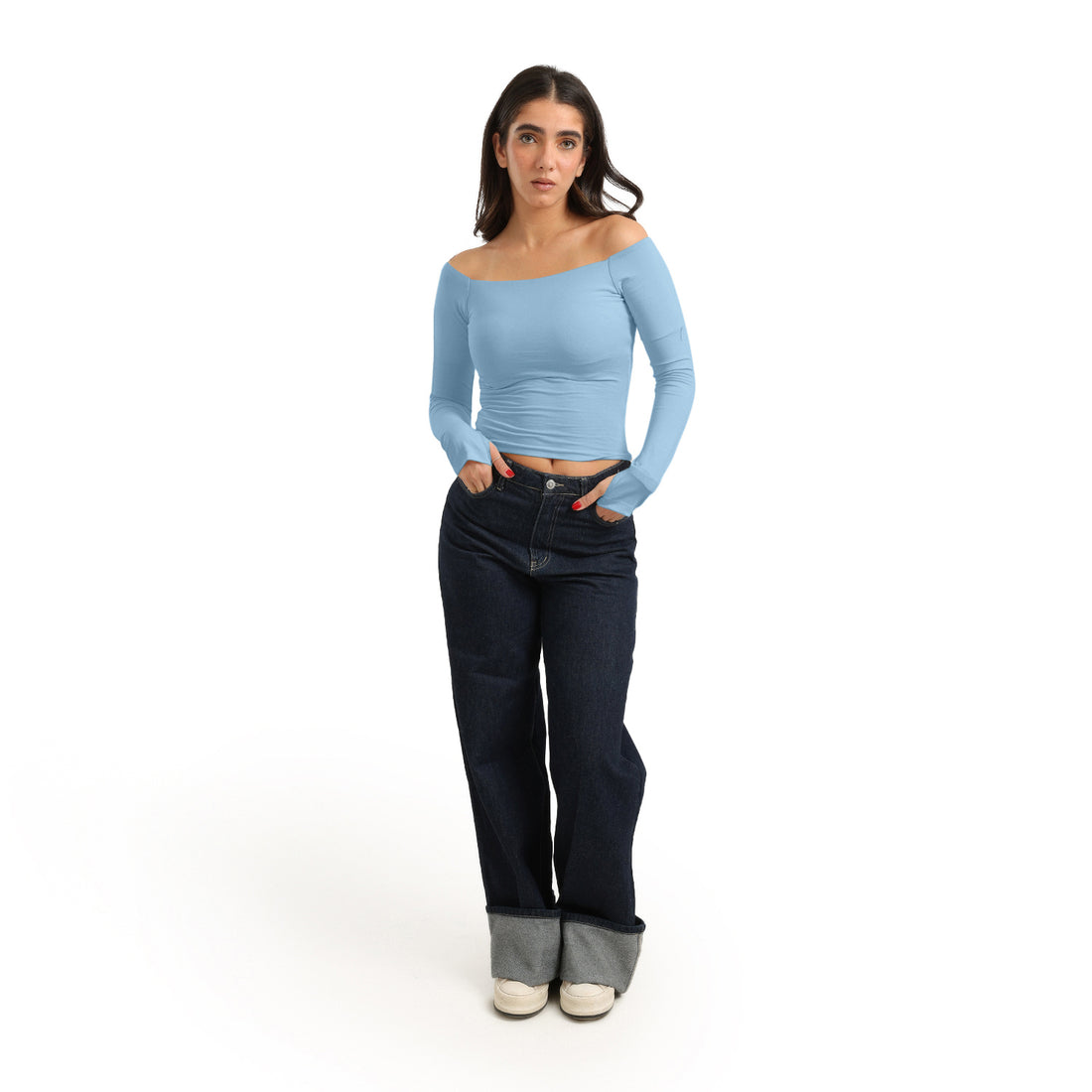 Off Shoulder Long Sleeve