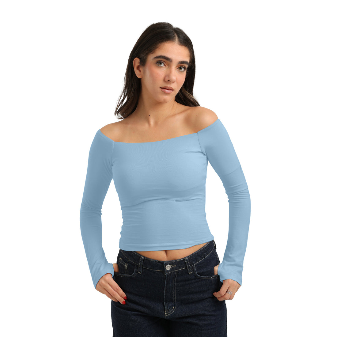 Off Shoulder Long Sleeve