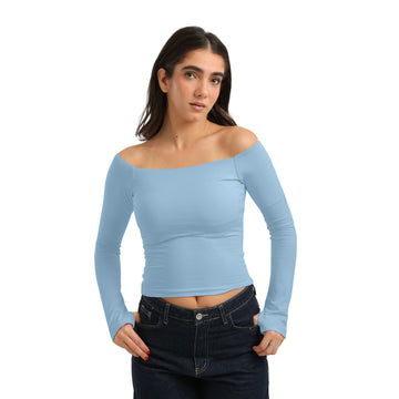 Off Shoulder Long Sleeve