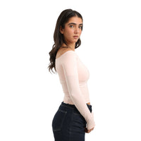 Off Shoulder Long Sleeve