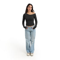 Asymmetric Long Sleeve