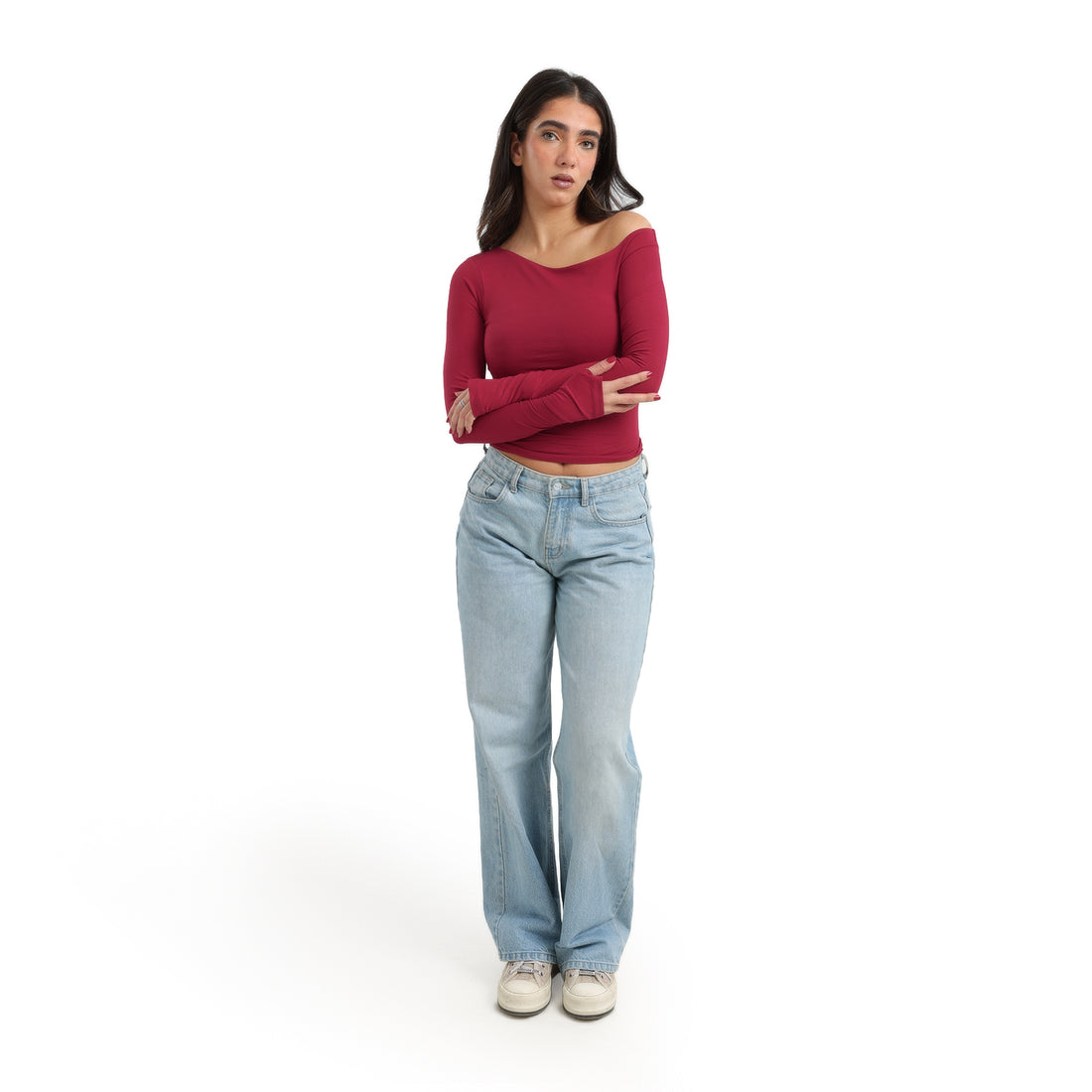 Asymmetric Long Sleeve