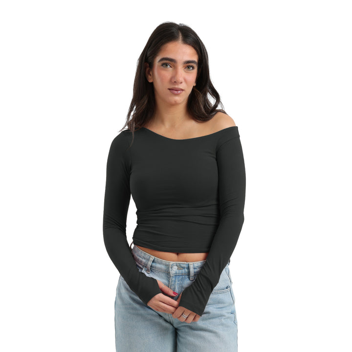 Asymmetric Long Sleeve