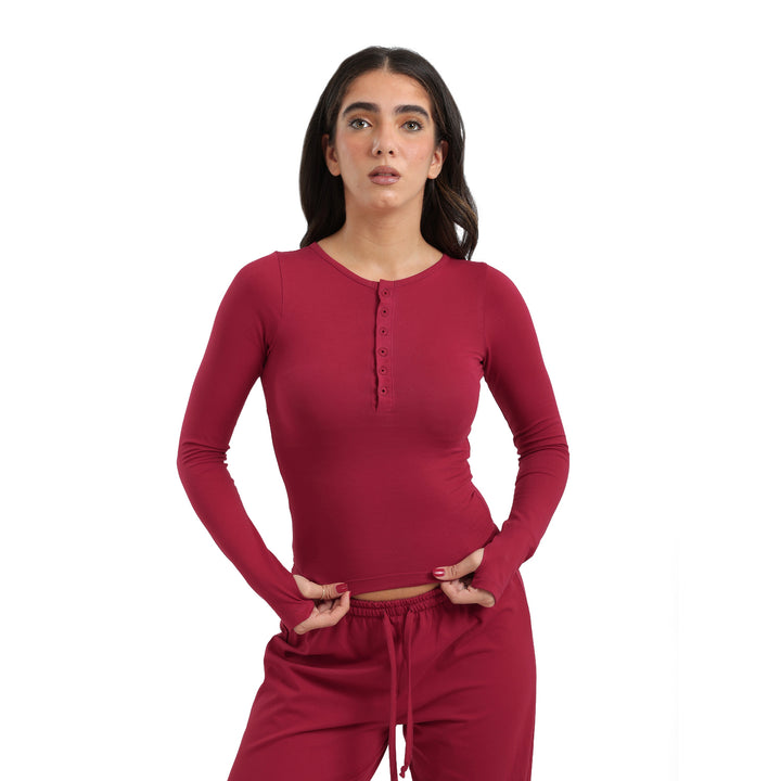 Buttoned Long Sleeve
