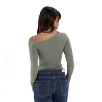 Asymmetric Long Sleeve