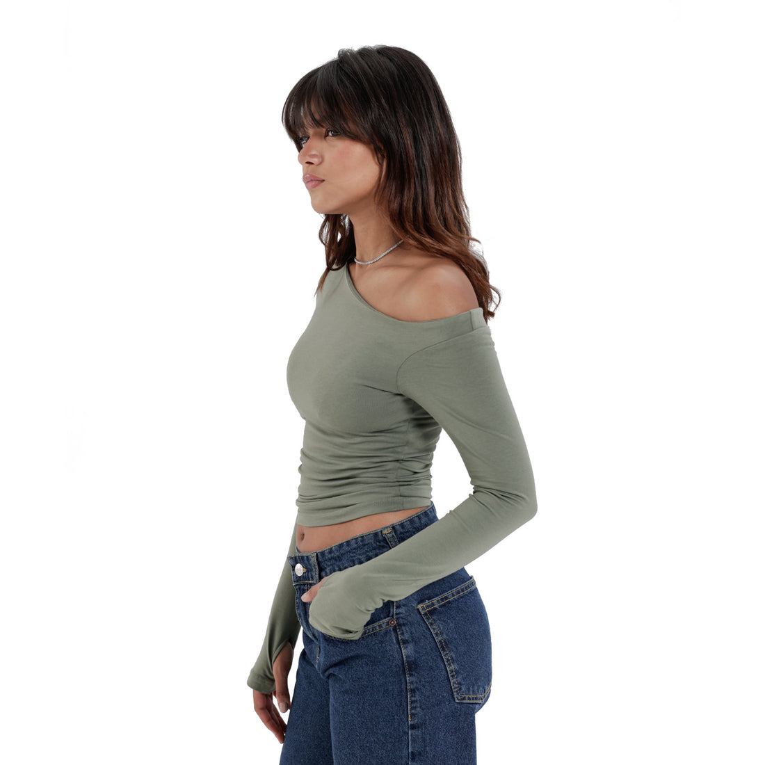 Asymmetric Long Sleeve