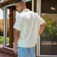 Terry Towel, Buttoned Shirt
