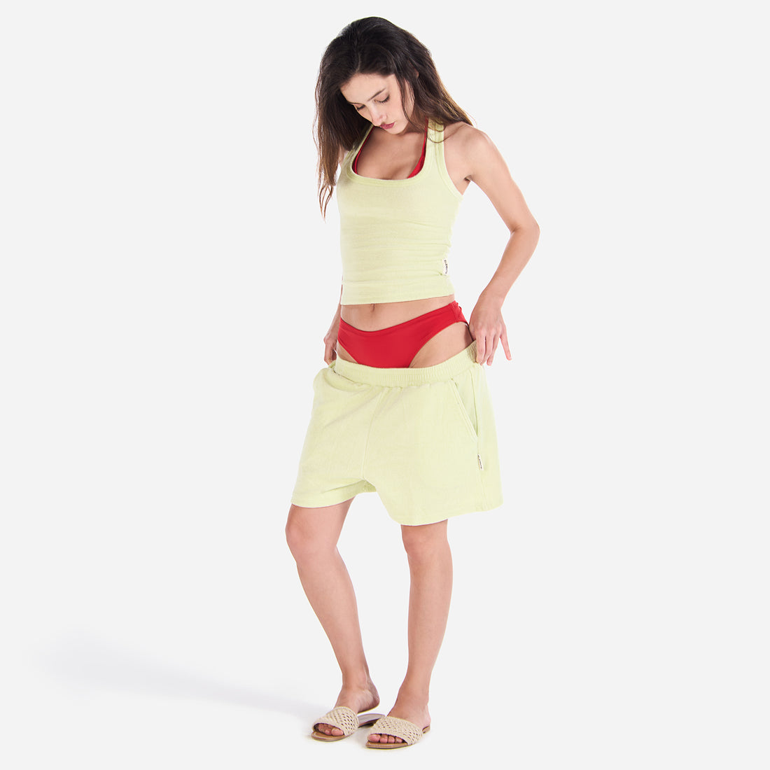 Terry Towel, Halter Top