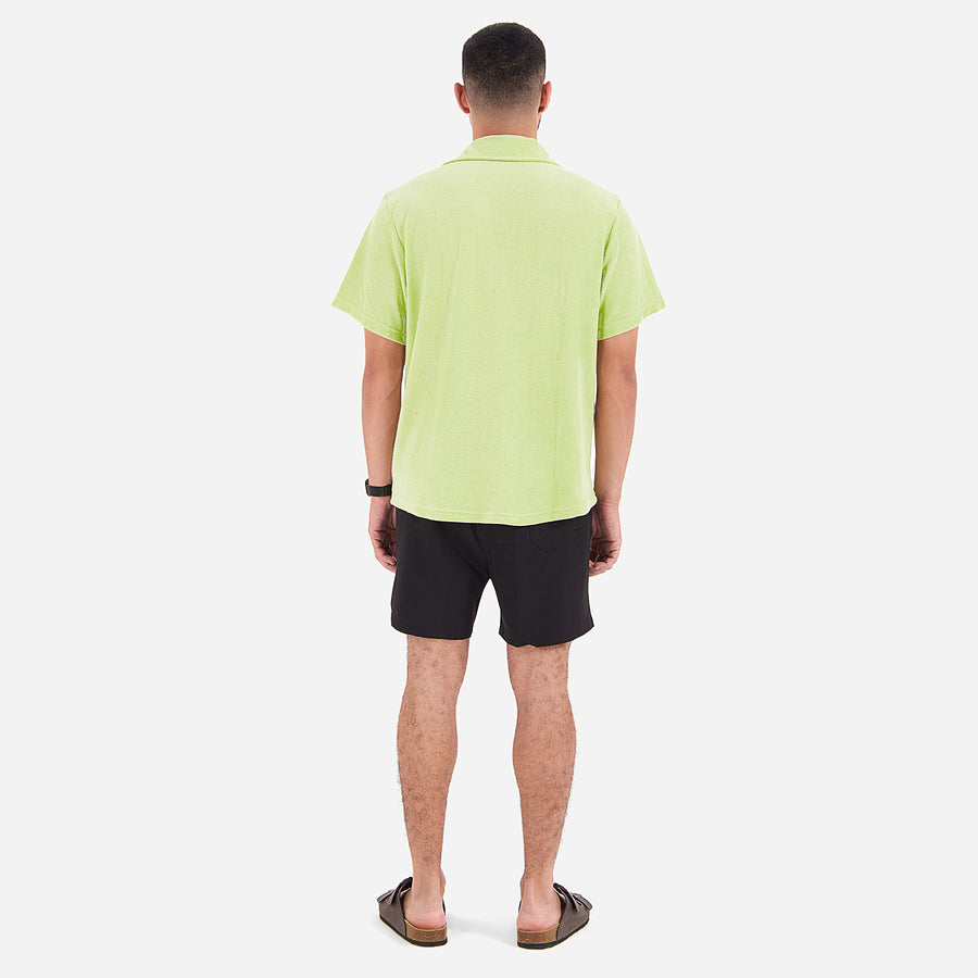 Terry Towel, Buttoned Shirt