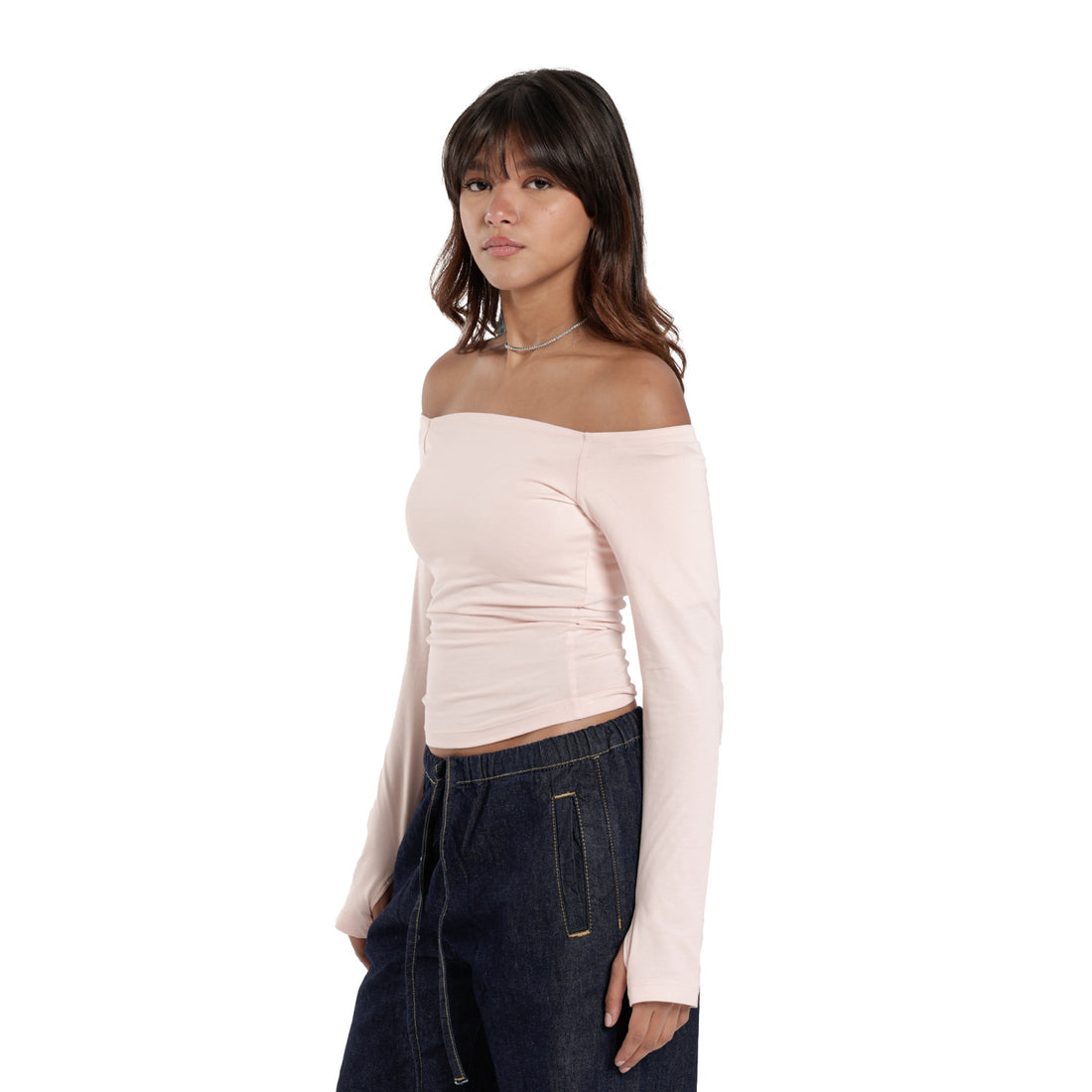 Off Shoulder Long Sleeve