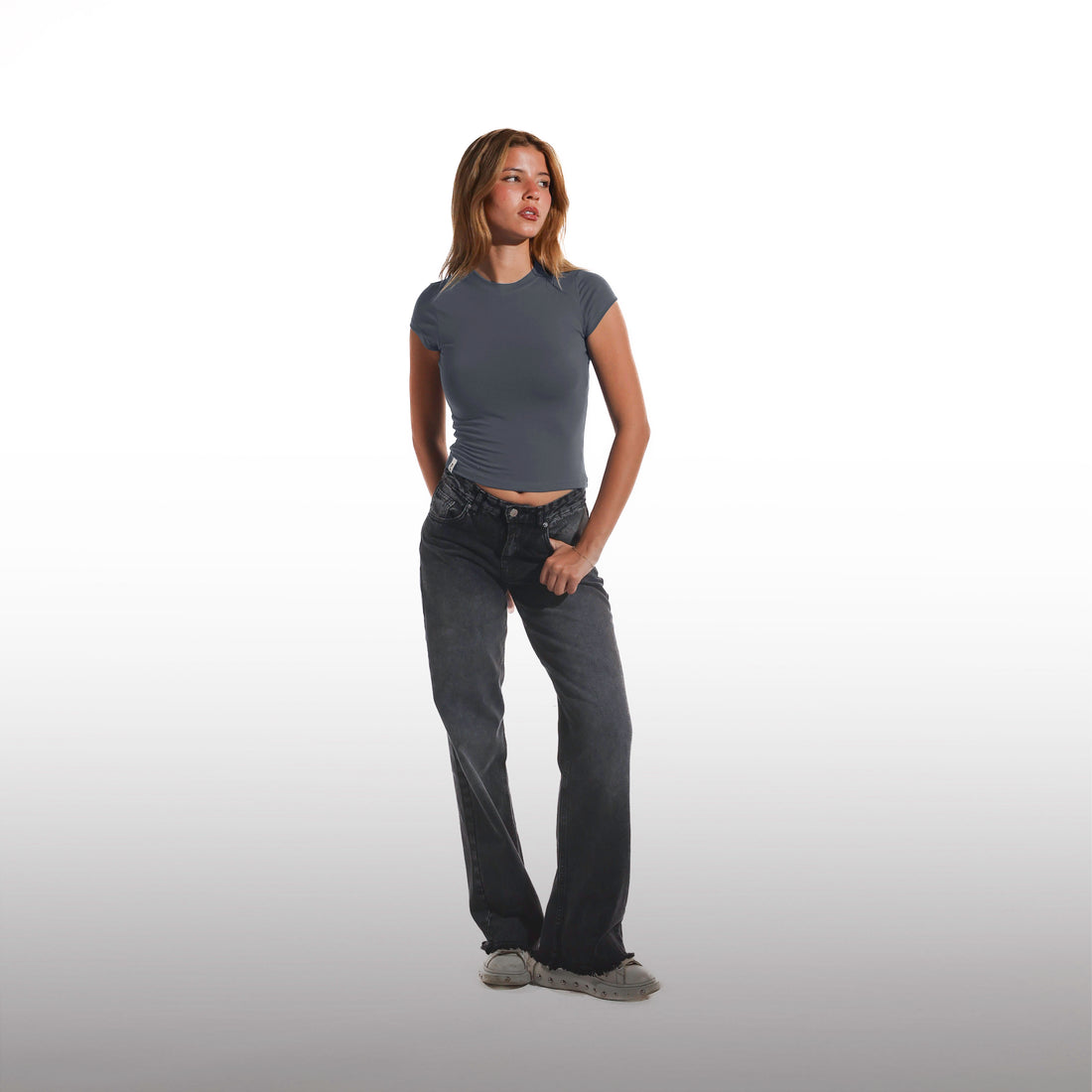 Quarter Sleeve Top ( y2k )