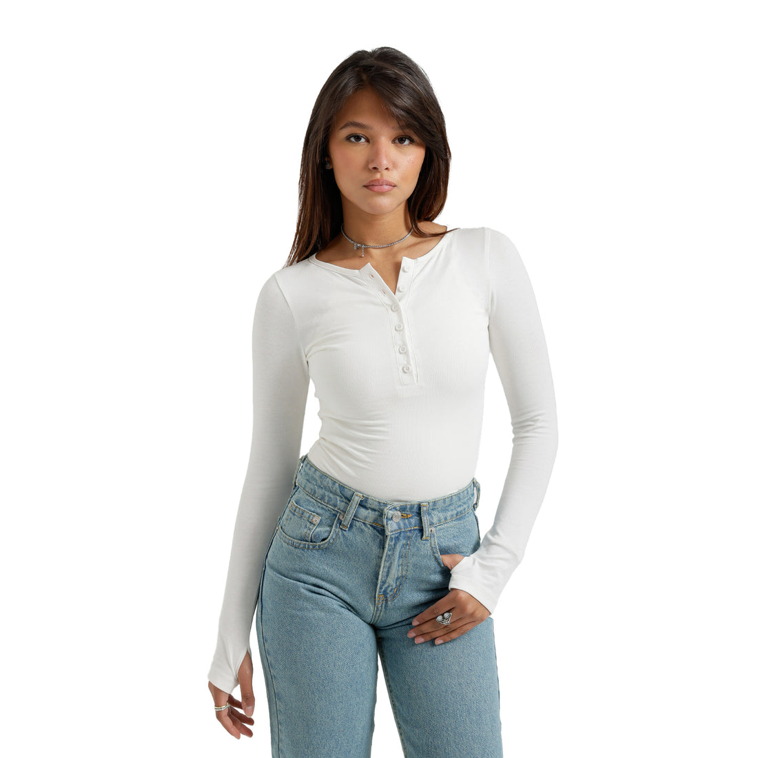 Buttoned Long Sleeve